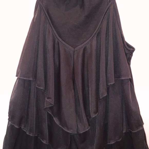 Ruffle Razorback Tank Top - Picture 2 of 3